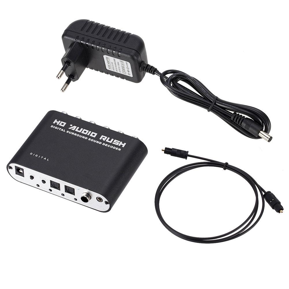 5.1CH HD Audio Decoder SPDIF C - Surround Sound Decoder avis et prix