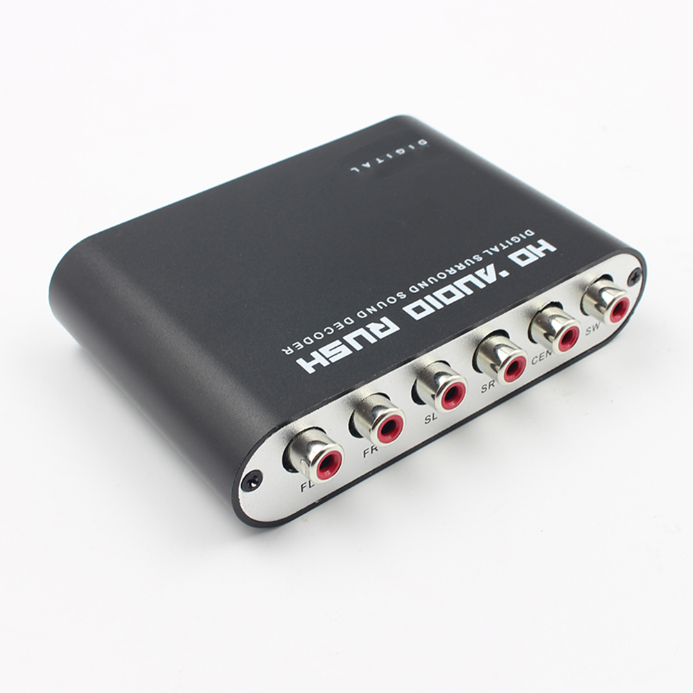 5.1CH HD Audio Decoder SPDIF C - Surround Sound Decoder avis et prix