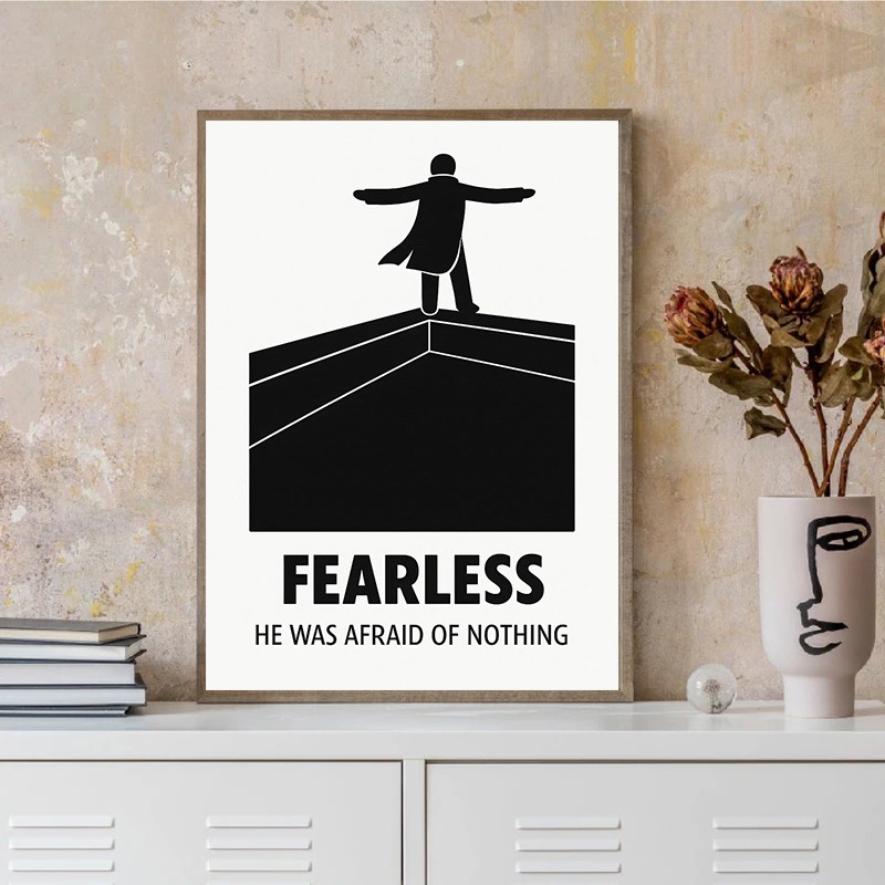 Minimalist Movies Poster Black - Home Cinema Quotes avis et prix