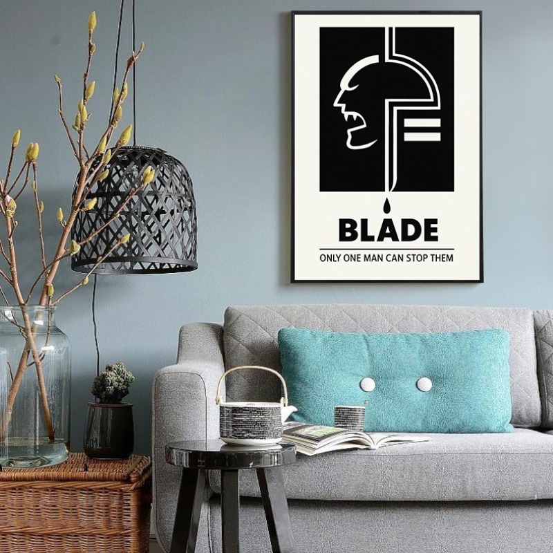 Minimalist Movies Poster Black - Home Cinema Quotes avis et prix