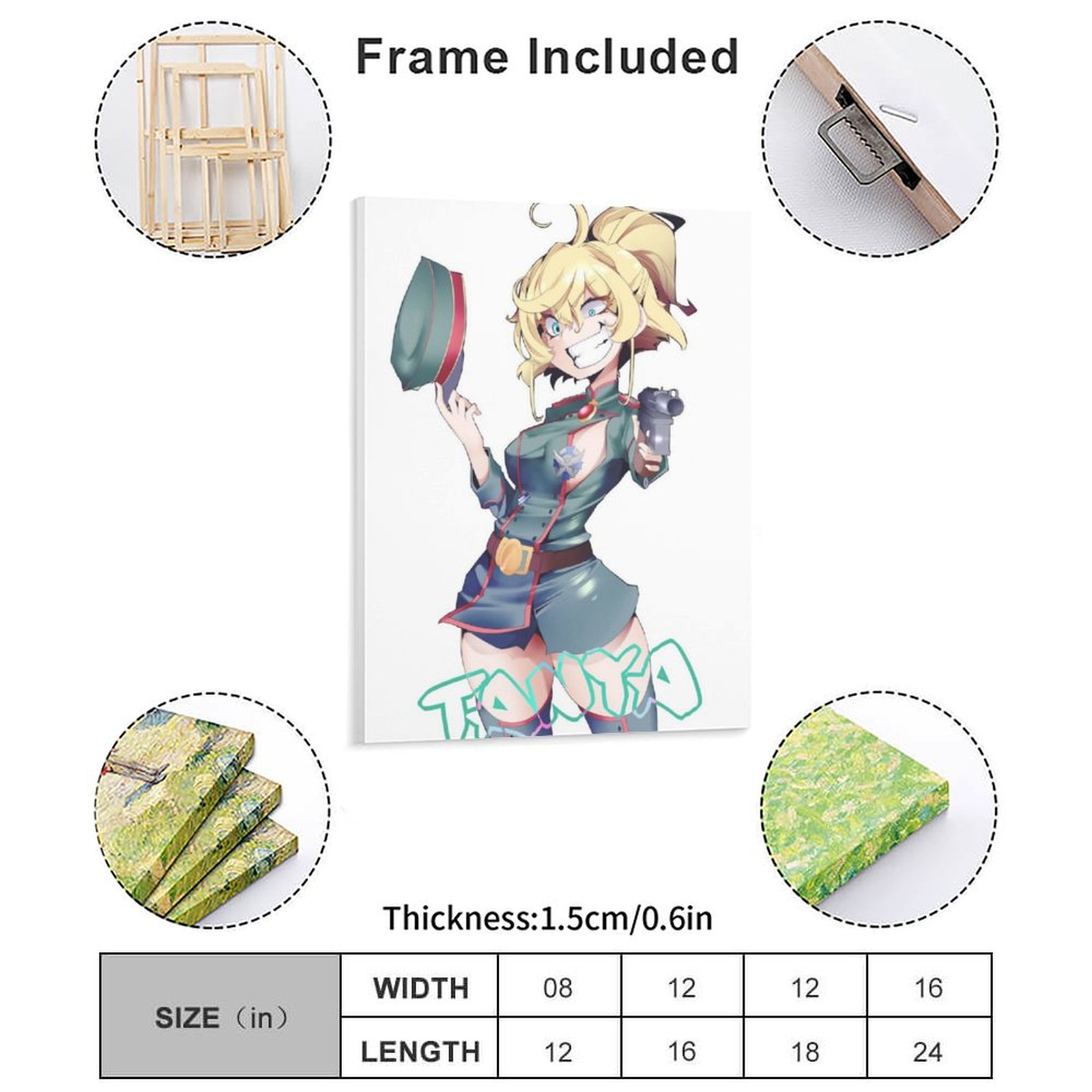 Saga Of Tanya The Evil Poster  - Home Cinema Design avis et prix