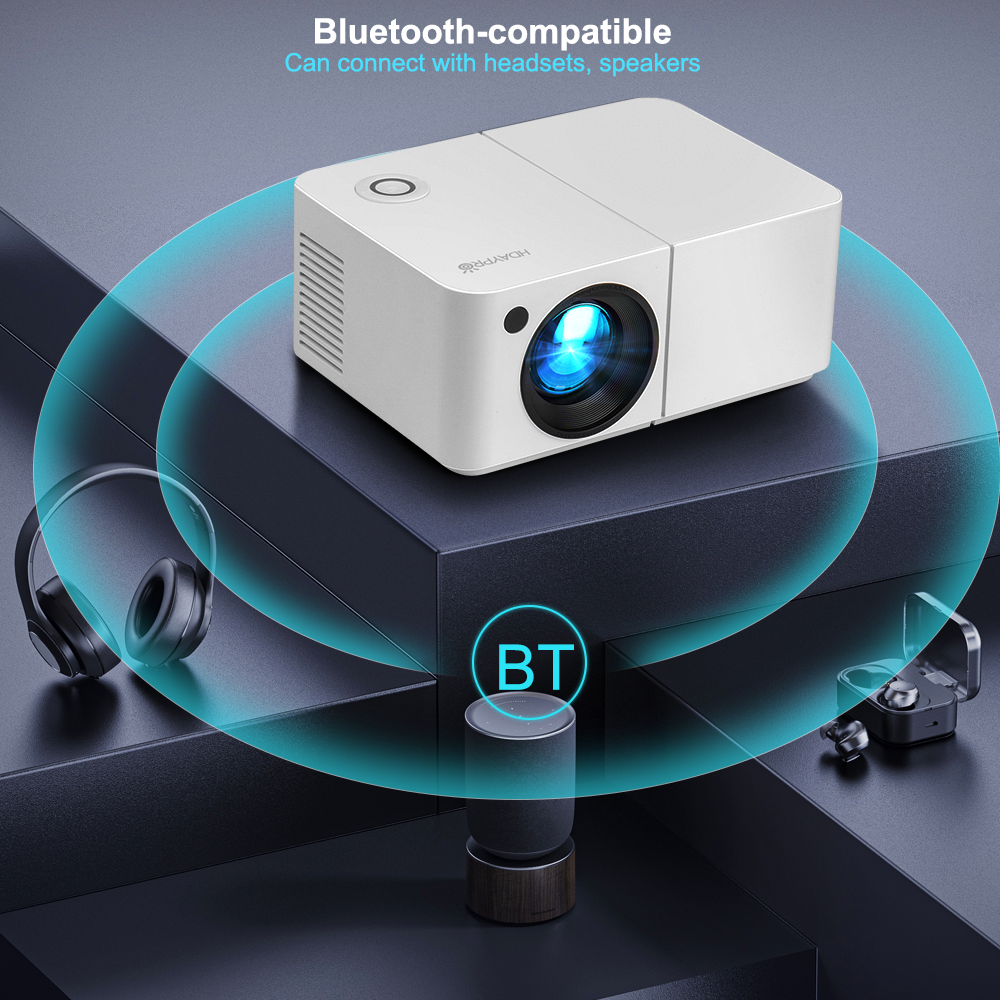 HD300 Mini Projector 4K Full H - Home Cinema Movies avis et prix