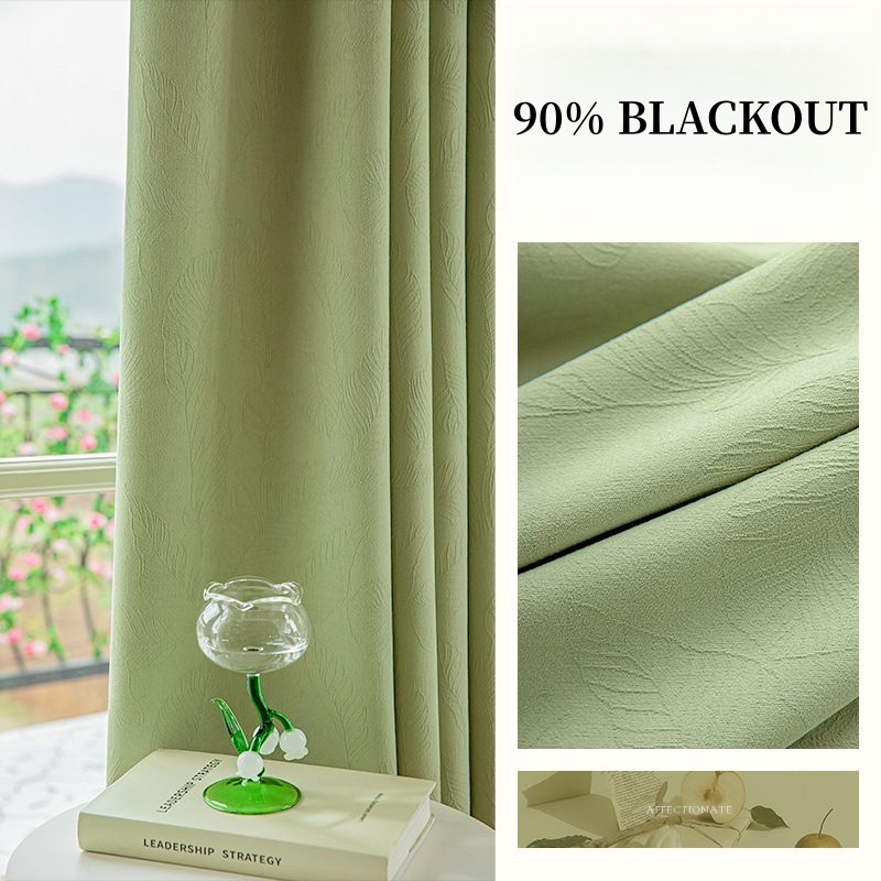 Custom Made Solid Color Blacko - Blackout Curtain Thick avis et prix