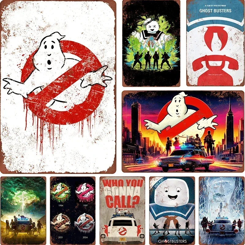 1pcs Ghostbusters Metal Wall A - Home Cinema Movies avis et prix