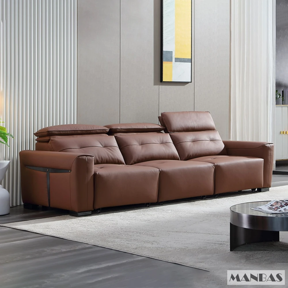 Genuine Leather Electric Conve - Home Cinema Recliners avis et prix