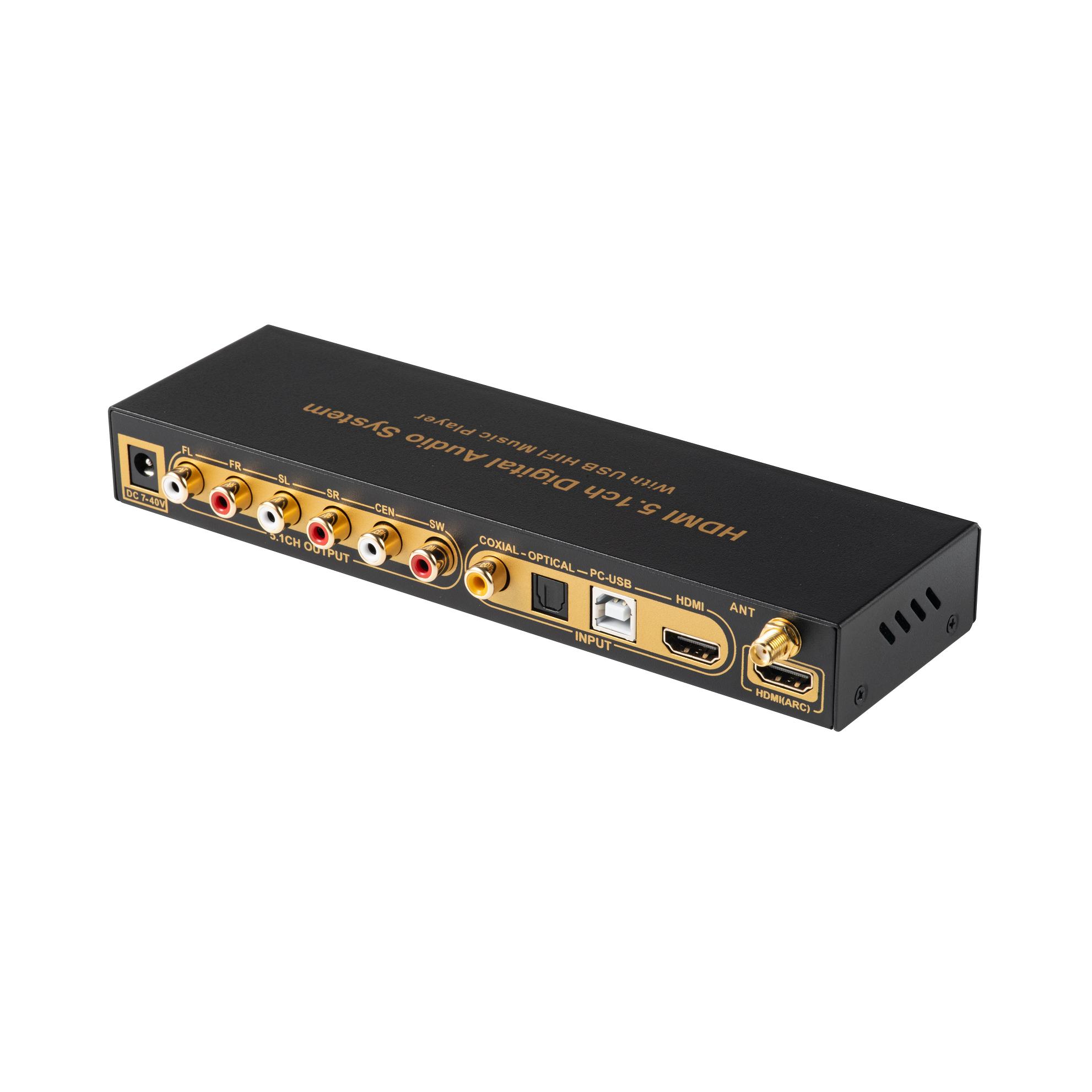 dts ac3 5.1 Audio Decoder conv - Surround Sound Decoder avis et prix