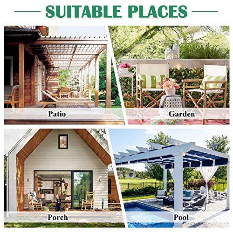 Outdoor Curtains for Patio - T - Blackout Curtain Thick avis et prix