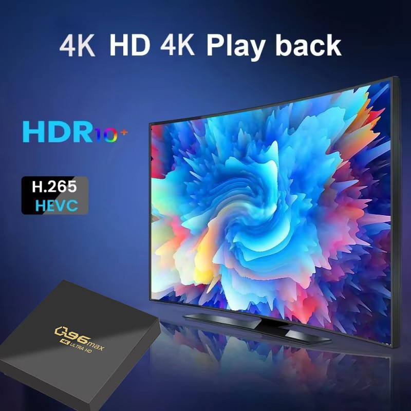 Q96 Max TV Box Android 11 Smar - Home Cinema Atmos avis et prix