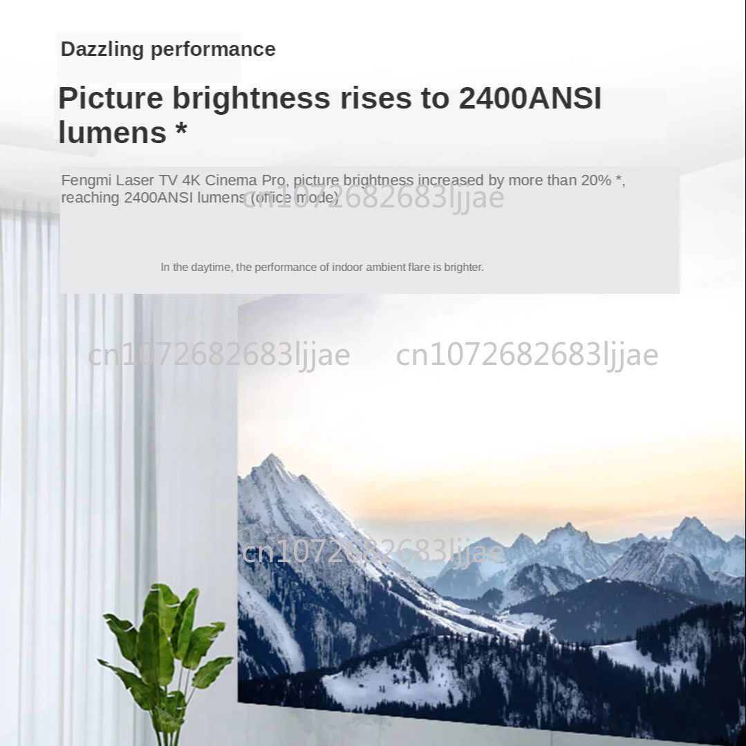 4K Cinema Pro Laser Projection - Home Cinema Laser Projector avis et prix