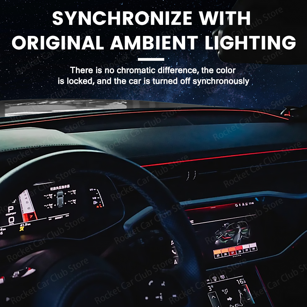 LED Ambient Strip Light 32 Col - Universal Remote Control avis et prix