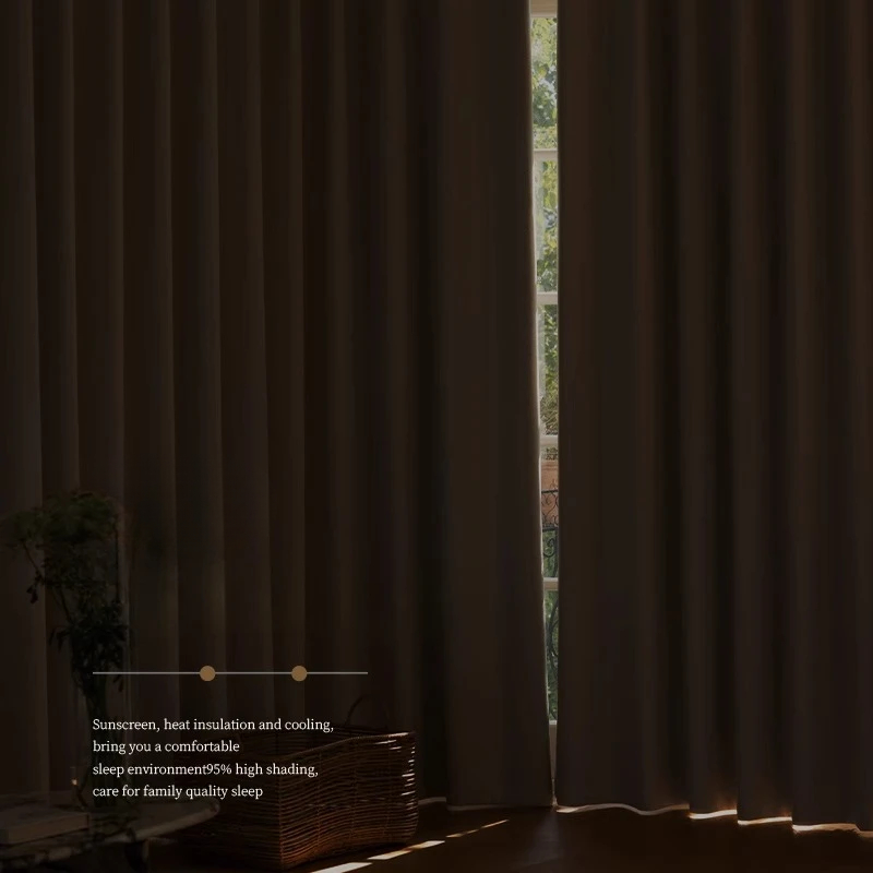 Cream Velvet Chenille Blackout - Blackout Curtain Thick avis et prix