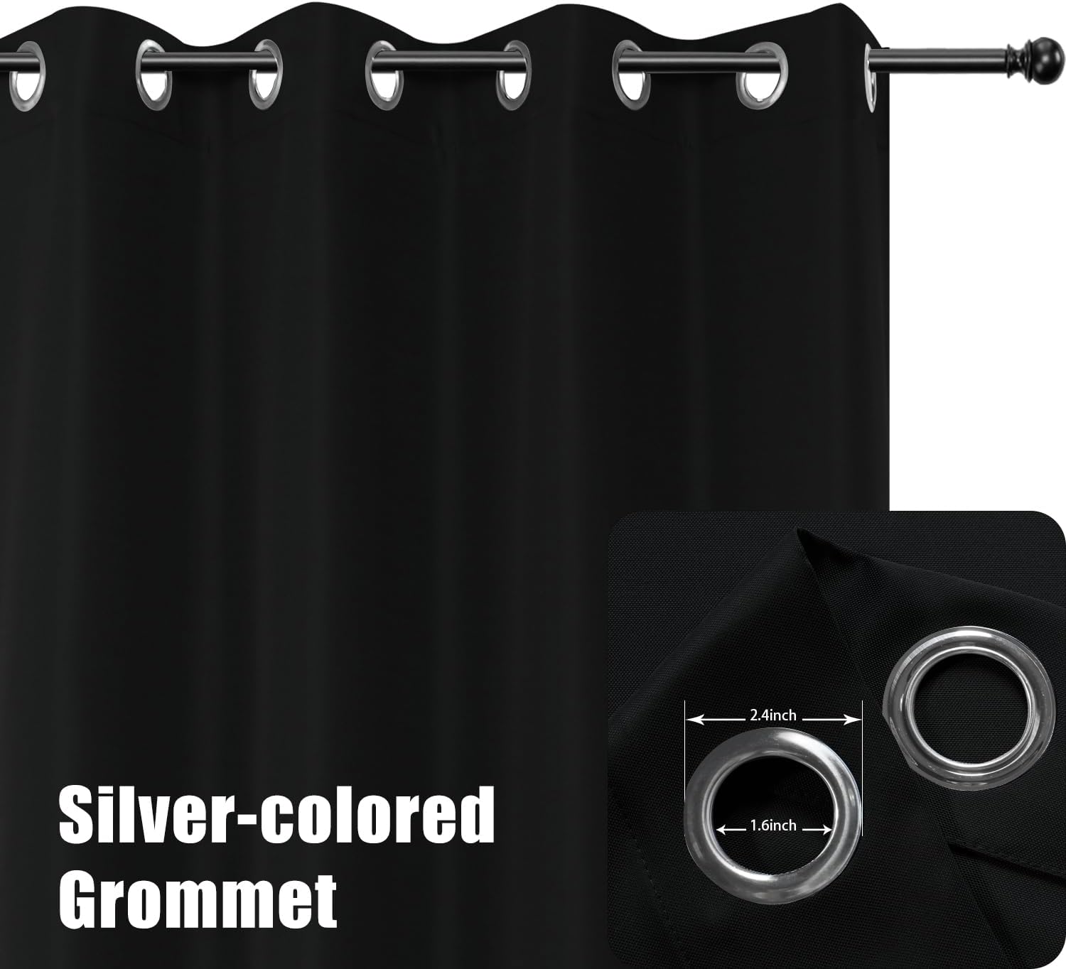 Outdoor Curtains for Patio Wat - Blackout Curtain Thick avis et prix