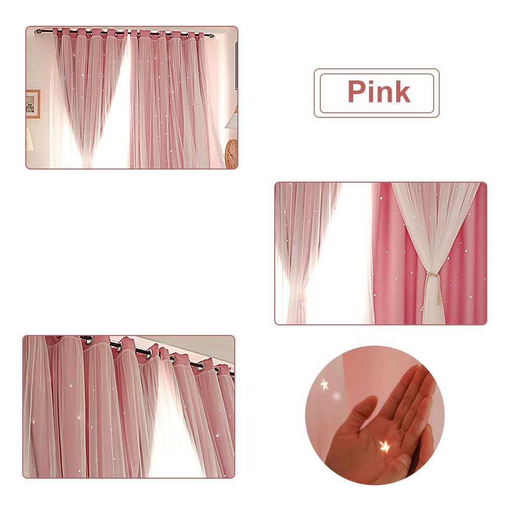 Stars Blackout Curtains Double - Blackout Curtain Thick avis et prix